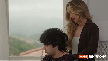 Relax With Some Smoking-hot, Hardcore Porn And Let Your Stress Melt Away. Athena Anderson Notices That Her Stepson Is Stressed Out While Seeing Porn. thumbnail