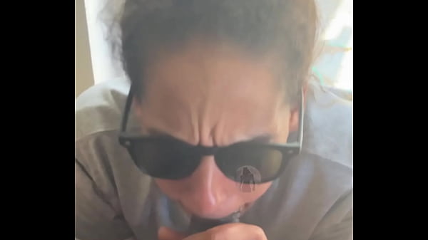 Play MP4 - Fye Red Lightskin Ebony Slut Little Step-Sister Giving Blowjob In Front Of Window Gets Cum On Her Face While Her Boyfriend Is Looking For Her