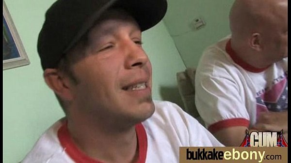 Ebony_Slut Gets An InterracialGroup Sex 20