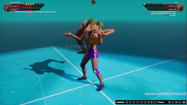 Karen vs nick nf3d mixed kinky combat virtual reality 