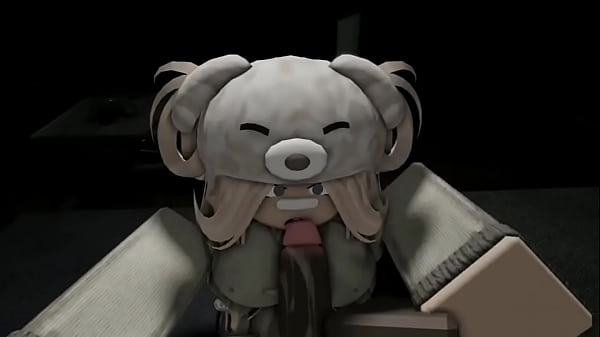 Blonde chick sucks his big black cock 