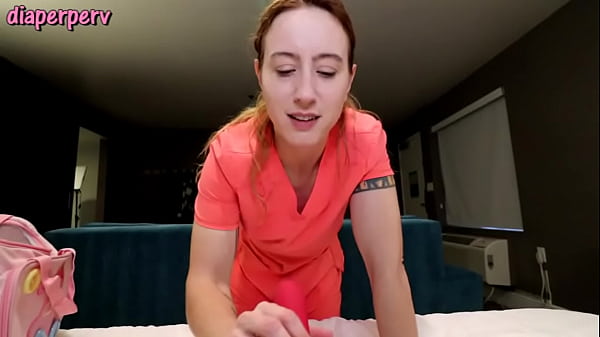 Homecare Nurse Misty Changes Your Messy Cummy Diaper! thumbnail