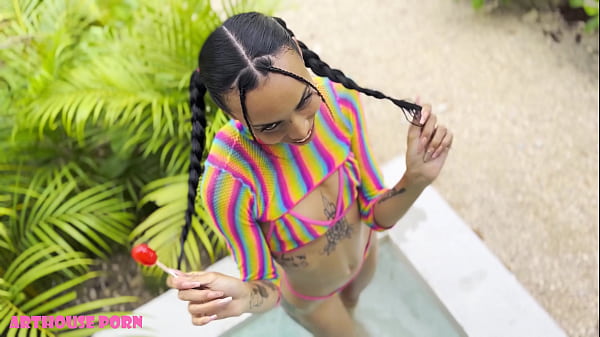 Play MP4 - Petite Latina Loves Sucking and Ahegao Sex