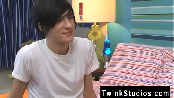 Gay orgy Aidan and Preston are dangling out in the bedroom after 