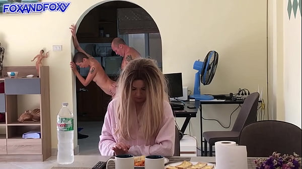 Stepfather Fucks Stepdaughter In Ass On The Kitchen While Mommy Watch Tv Show thumbnail