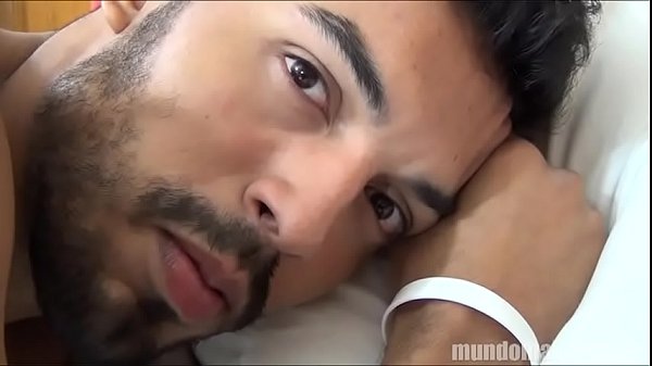 Handsome latin guy cum