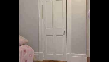 Nonton Tiny Bimbo Babysitter Finds Janitor Watching Porn Stroking Big Black Cock In Closet thumbnail