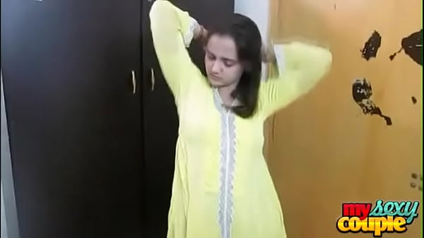 Indian Bhabhi SoniaIn Yellow Shalwar Suit_Getting_Naked InBedroomFor Sex