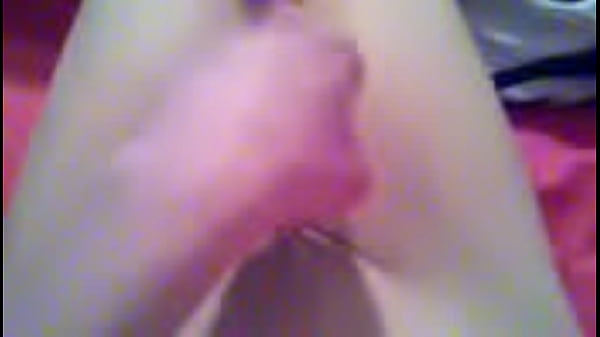 Hali plays with her loose pussy!