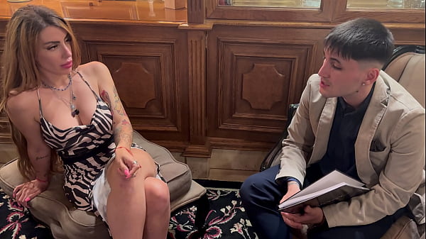 Blonde came for a job interview and ended up getting fucked wildly michu wars