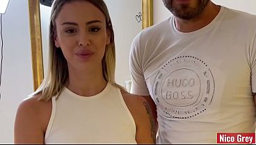 Amateur POV FFM Threesome Sex 