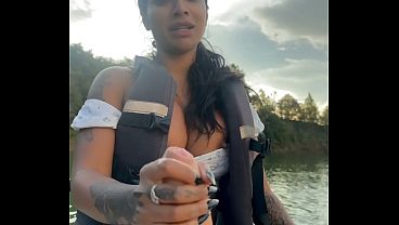 Dirty Playing On The Jetsky- Yasmina Khan thumbnail