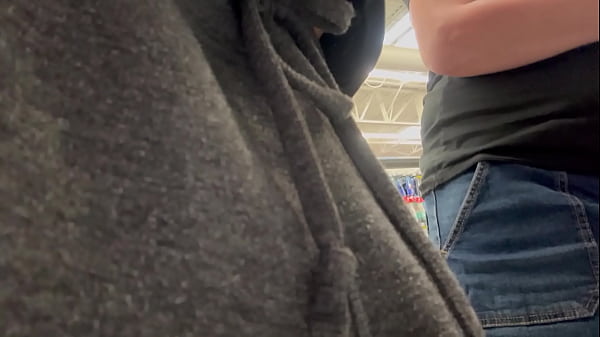 Wifeyy and hubby playing in public 