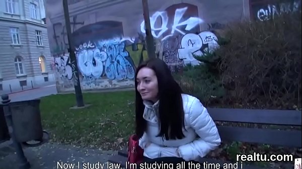 Stellar czech teen was teased in_the shopping centre and_reamed in pov