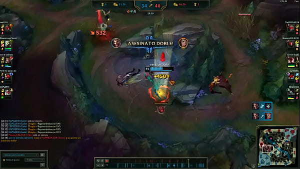 draven dotado hace una pentakill de dos pijasos cada uno 
