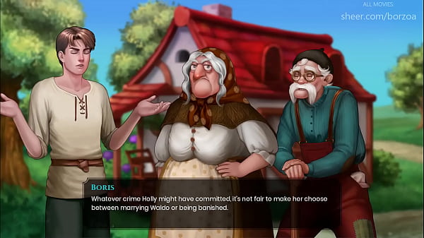 Wal 11 almost touched her big boobs but his husband caught me 