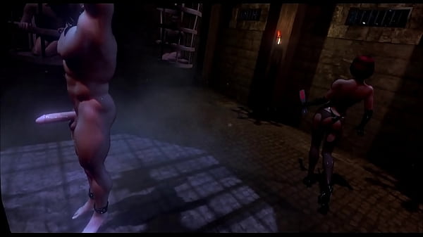 Citor3 Femdomination 2 3D VR game walkthrough_3: The Prison story, dungeon,strapon, mistress