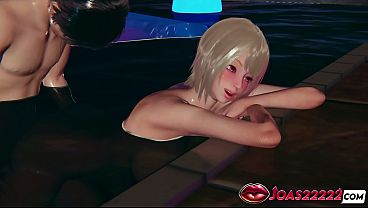 Kurumi Poolside Animated Hentai Babe - Slow Deep Spooning Sex Of Passionate Groans, First-person Anal Missionary Pounding, Pressed Underwater For Hard Doggystyle Until Creamy Cum Explosion thumbnail