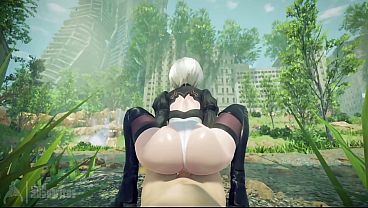 Nier 2b 3d Compilation - The New Best Animations thumbnail