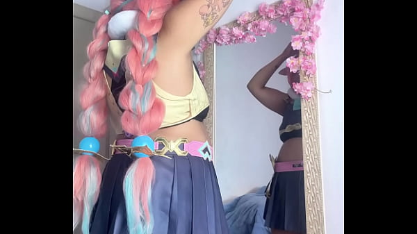 Getting Ready for Cosplay Con - Varesa Genshin Impact