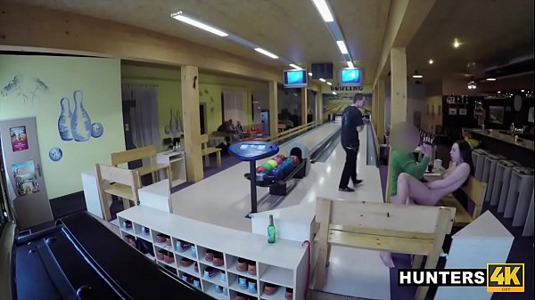 Stranger Strikes Teen Pussy At Bowling Alley_While BF_Cuckolds