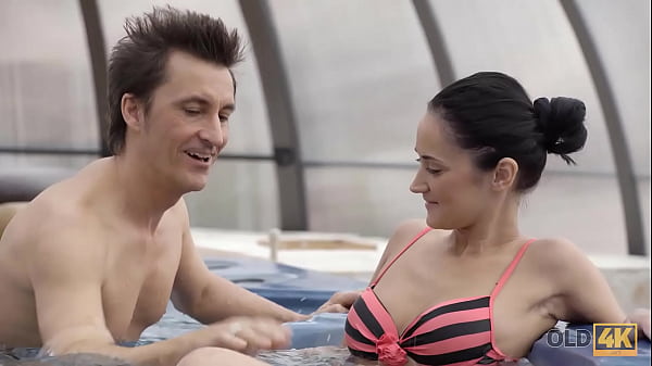 OLD4K Experienced man carefully fucks daughters attractive friend