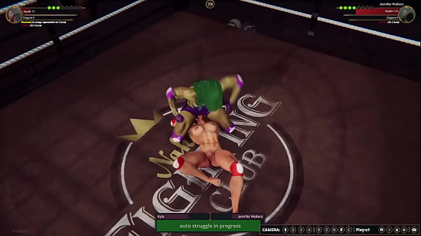 Kyla vs jennifer nf3d female mma combat ring