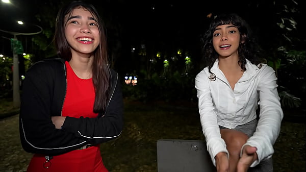 Public pickup we met her in a park and made her join a threesome