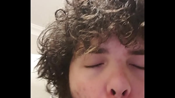 Sub Slave Cub Locked In Chastity Fucks and Slaps Himself 