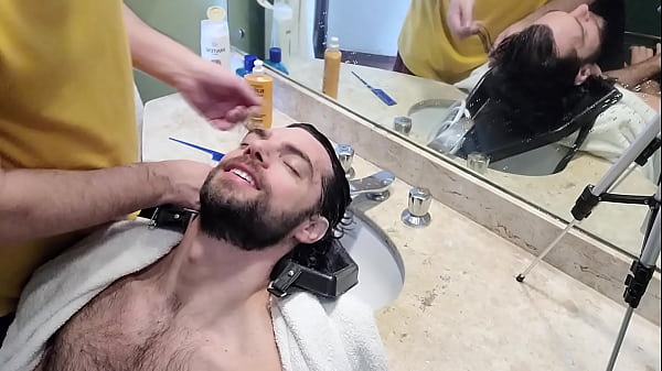 Several Brazilian Guys Shampooed, Slicked, Hairplay, Hairjob From Bdman Productions Now Available Here In Xvideos. Enjoy Handsome Guys In Hair Fetish. Custom Videos Available! Welcome thumbnail