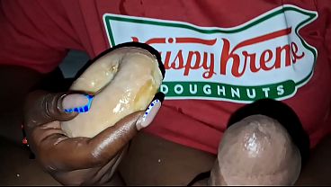 Krispy Kreme delivery girl wanted extra glaze for her donuts