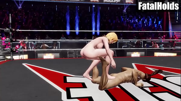 Nude Mixed Wrestling - Woman Breaks Man's Bones With Submission Holds thumbnail