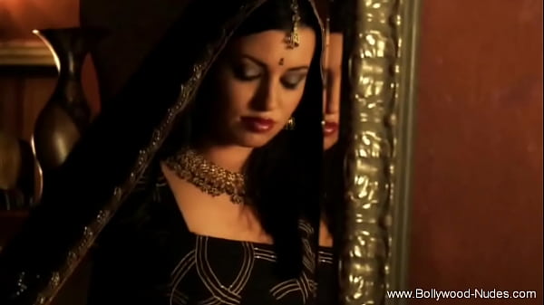 Amazing brunette babe from the wonderful bollywood nudes enjoying the moments