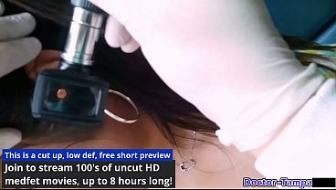 Dr tampa ruby foxxx's 1st gyno exam