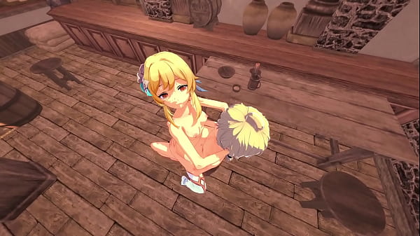 Forbidden love lumine wants a cock in her ass genshin 