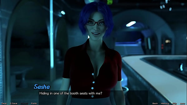 Stranded in space #15 date night with hot blue haired milf 