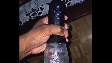 Automatic Male Masturbator Makes Big Dick Cum So Hard 