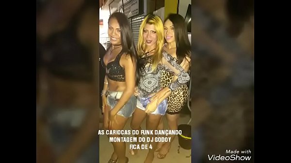 As cariocas do funk dancando a montagem do dj godoi rj 