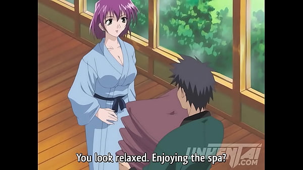 Madrastra expulsando leche de sus grandes senos hentai sin censura