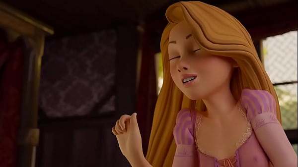 Rapunzel Feetjob - Tangled Hentai 3D 