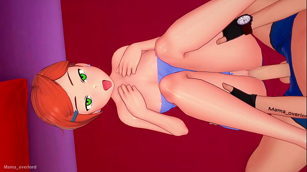 Gwen termino su_ducha y_se quitala toalla para_follar versión_adulta