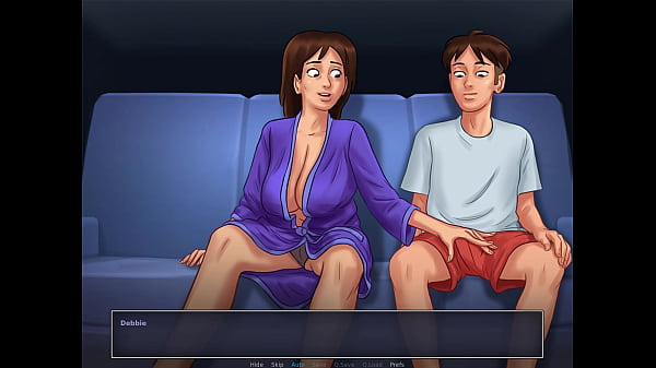 Let's play summertime saga sex on the couch 