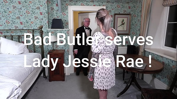 Lady jessie rae demands special attention from her bad butler 