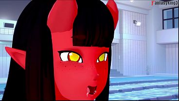 Meru The Succubus Boobjob Fucked Bikini Sex | & Pov On On Sheer & Ptrn: Fantasyking3 thumbnail