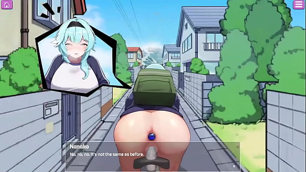 Exposed busty delivery worker