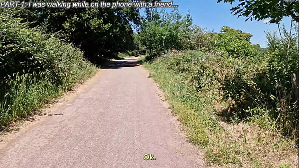 An unknown horny woman makes a random stranger guy cum in the public park running the risk of being seen and caught by everyone english subtitles