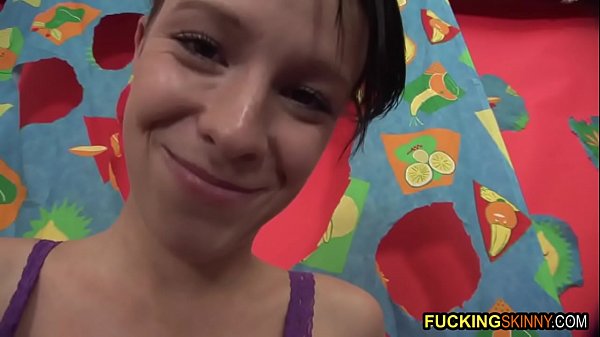 Play MP4 - Amazing skinny yet busty teen oiled up and fucked good