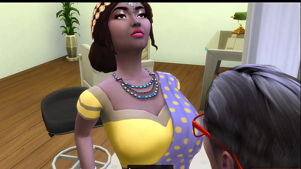 Play MP4 - Indian step-Son visits his step-mom who is doctor in his office to have sex with her second time