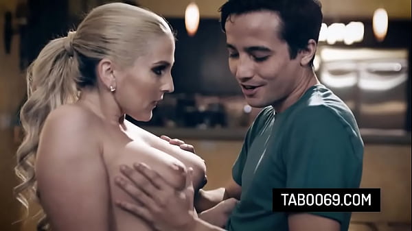 Jealous step son seduces and fucks his hot milf step mom to spite step dad 