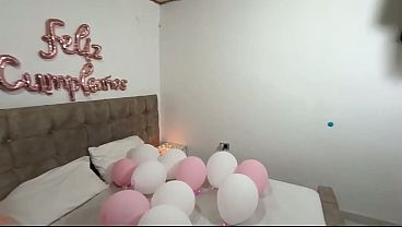 Surprise fuck on Nastya Rivera's birthday